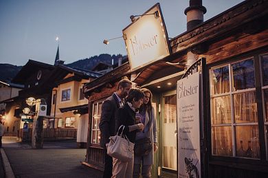Kitzbühel's gourmet restaurants invite you after the evening walk
