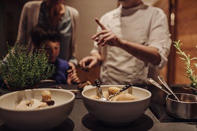 Gemeinsam Kochen mit dem Küchenchef