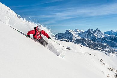 Skiing Hahnenkamm